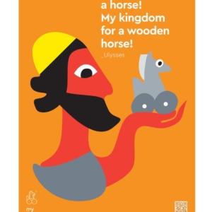 POSTER ULYSSES ‘Greeks said it first’ (out of stock)